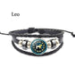 Herren Armband Leder Sternzeichen bylotrend