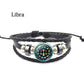 Herren Armband Leder Sternzeichen bylotrend