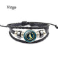 Herren Armband Leder Sternzeichen bylotrend