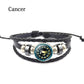 Herren Armband Leder Sternzeichen bylotrend