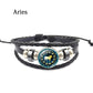 Herren Armband Leder Sternzeichen bylotrend