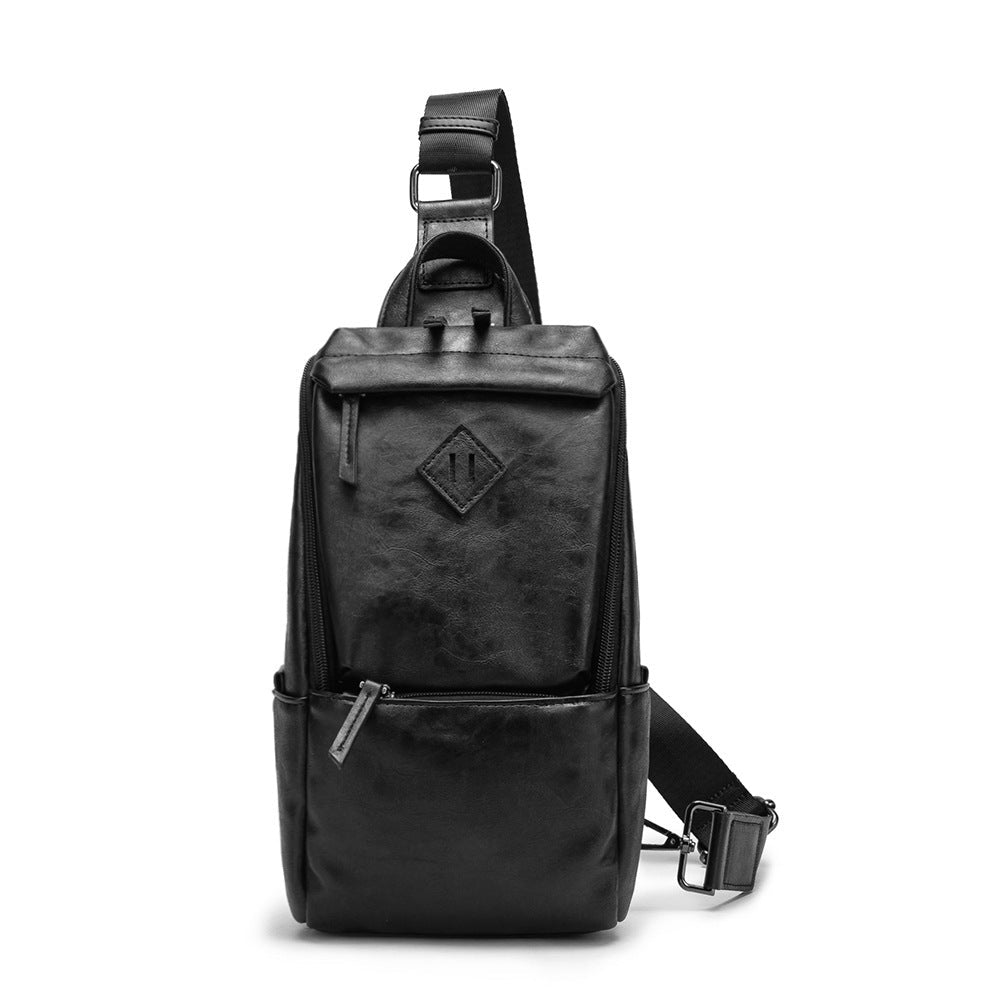 Herren Brust - Umhängetasche -  Messenger Ledertaschen bylotrend