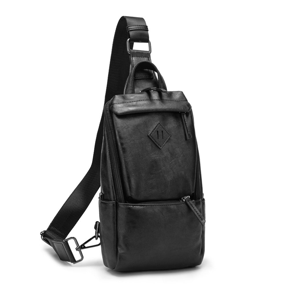 Herren Brust - Umhängetasche -  Messenger Ledertaschen bylotrend
