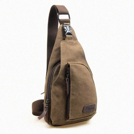 Herren Canvas Umhängetaschen -Schulter Handtasche bylotrend