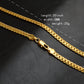 Herren Halskette 18k Kupfer bylotrend