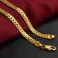 Herren Halskette 18k Kupfer bylotrend