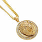 Herren Halskette Titanium Stahl 18K Vergoldet bylotrend
