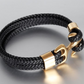 Herren Lederarmband Anker bylotrend