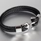 Herren Lederarmband Anker bylotrend