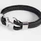 Herren Lederarmband Anker bylotrend