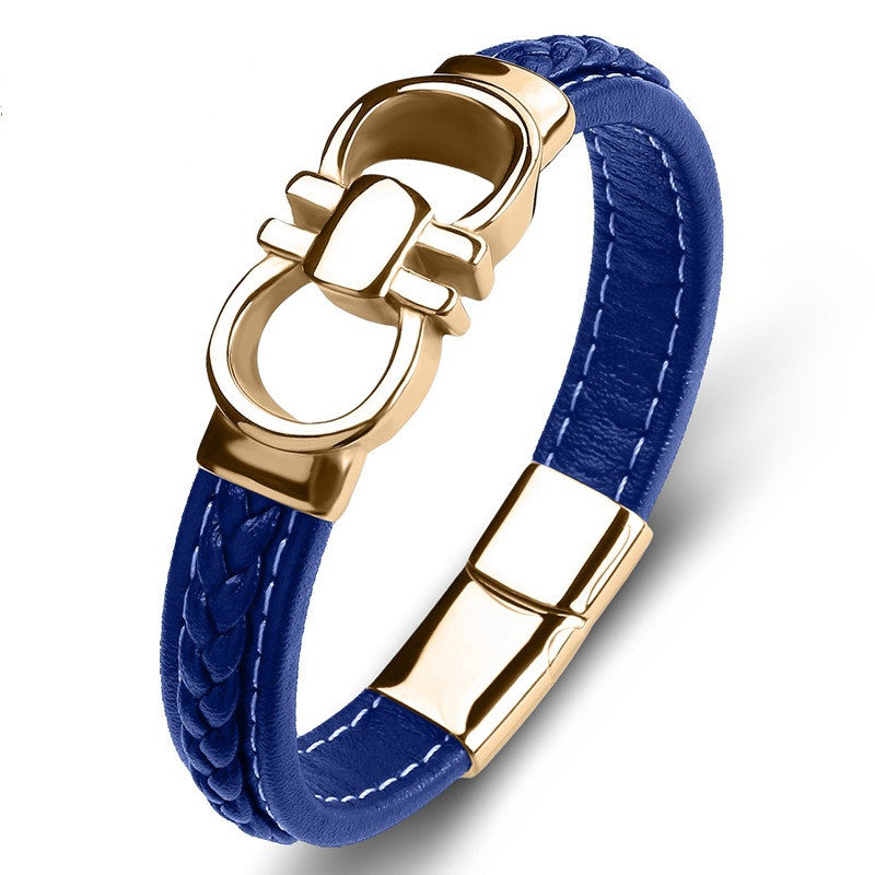 Herren Lederarmband Personalisiert bylotrend