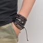 Herren Lederarmband Schwarz 12 bylotrend