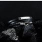 Herren Lederarmband Schwarz bylotrend
