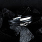 Herren Lederarmband Schwarz bylotrend
