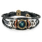 Herren Lederarmband Sternzeichen -Constellation bylotrend