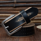 Herren Ledergürtel Braun-Schwarz-Kaffee bylotrend