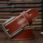 Herren Ledergürtel Braun-Schwarz-Kaffee bylotrend