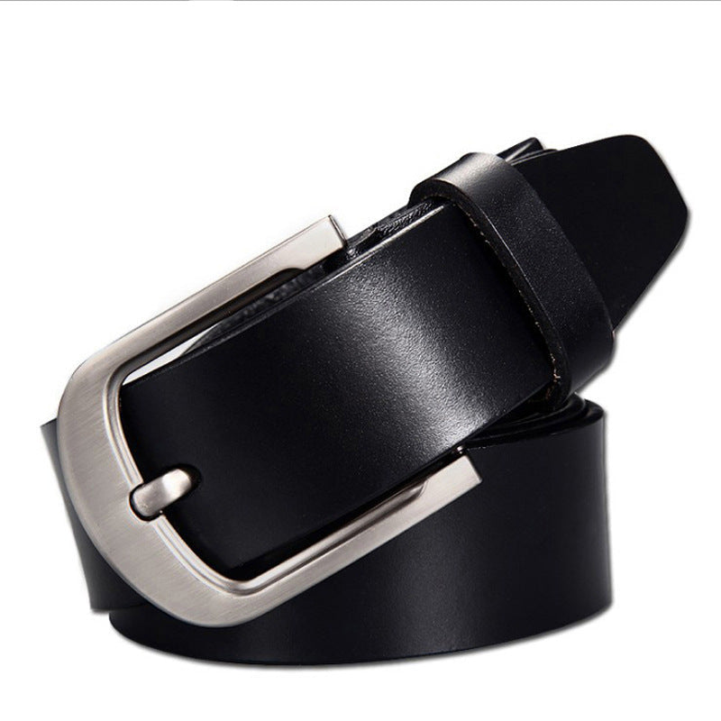 Herren Ledergürtel Braun-Schwarz bylotrend