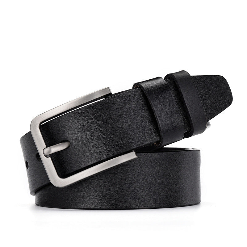 Herren Ledergürtel Braun-Schwarz bylotrend