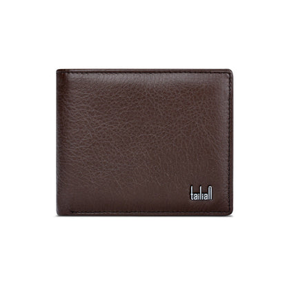Herren Rindsleder -Leder Geldbörse - Business Classic Multi Card bylotrend