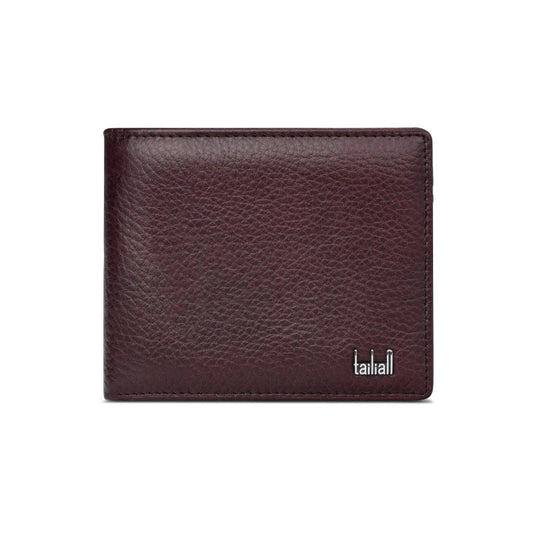 Herren Rindsleder -Leder Geldbörse - Business Classic Multi Card bylotrend