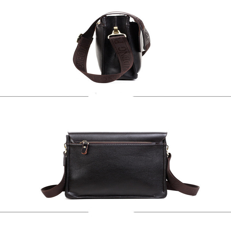 Herren  Rindsleder - Tasche  Messenger Bags - Umhängetaschen bylotrend