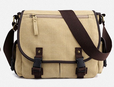 Herren Segeltuch Umhängetaschen -Kuriertaschen Multifunktionale Taschen bylotrend