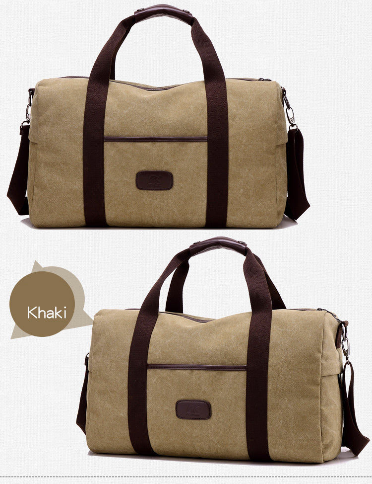 Herren Vintage  Canvas Handtasche -Hochwertige Reisetasche Große Kapazität bylotrend