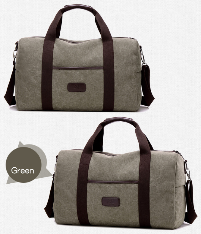 Herren Vintage  Canvas Handtasche -Hochwertige Reisetasche Große Kapazität bylotrend