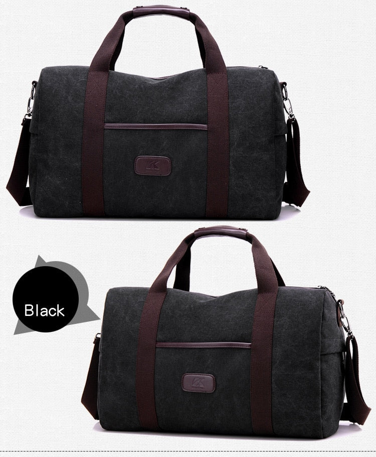 Herren Vintage  Canvas Handtasche -Hochwertige Reisetasche Große Kapazität bylotrend