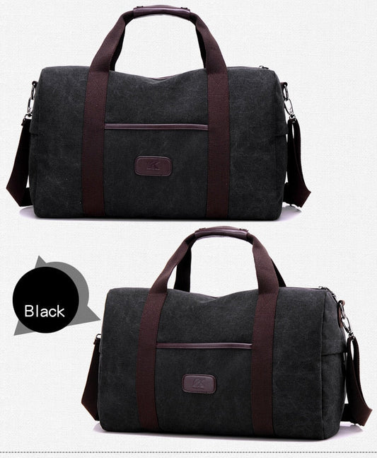 Herren Vintage  Canvas Handtasche -Hochwertige Reisetasche Große Kapazität bylotrend
