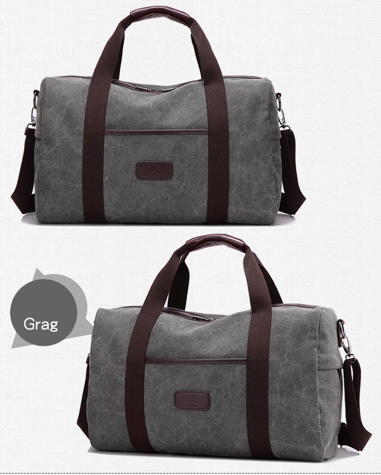 Herren Vintage  Canvas Handtasche -Hochwertige Reisetasche Große Kapazität bylotrend
