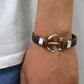 Herren lederarmband Handgestickt bylotrend