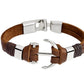 Herren lederarmband Handgestickt bylotrend