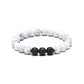 Herrenarmband Tigerauge Stein Vulkanstein Armband bylotrend