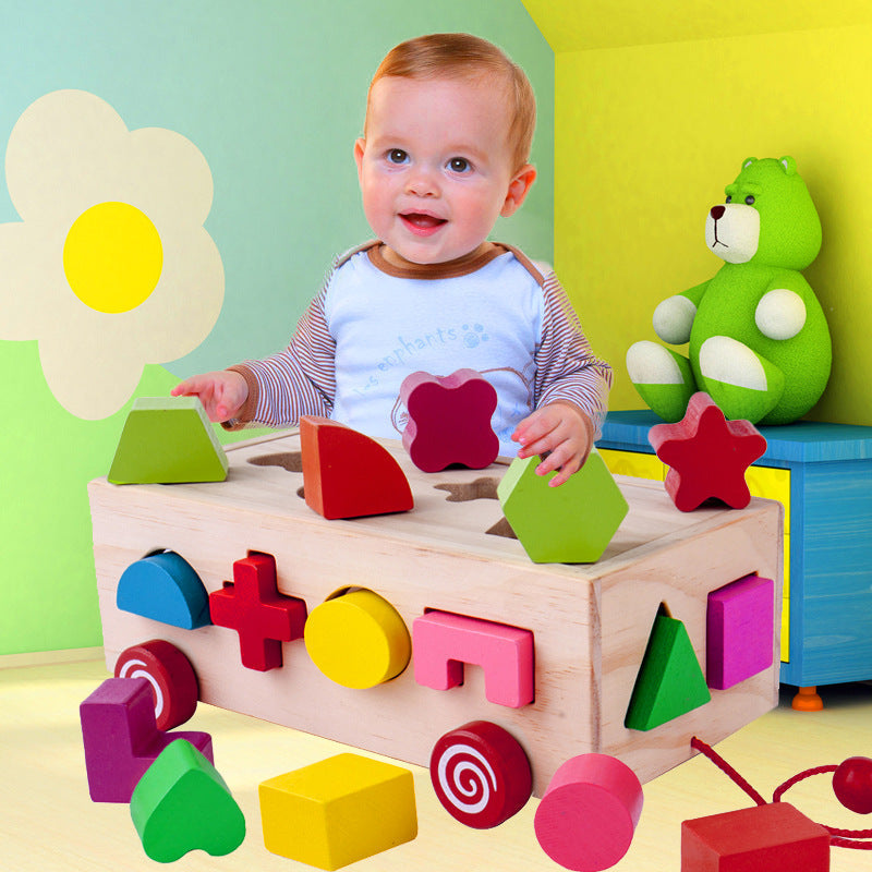 Kinder Lernspielzeuge -Formpassende Bausteine bylotrend