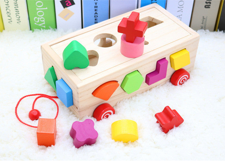 Kinder Lernspielzeuge -Formpassende Bausteine bylotrend