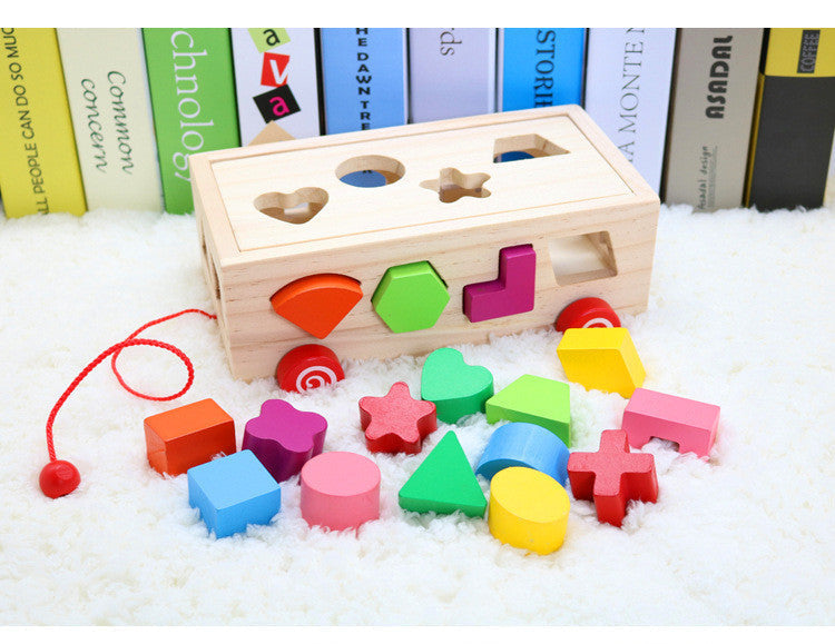 Kinder Lernspielzeuge -Formpassende Bausteine bylotrend
