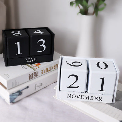 Kreative Tisch Kalender Wohnzimmerdekoration bylotrend