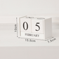 Kreative Tisch Kalender Wohnzimmerdekoration bylotrend