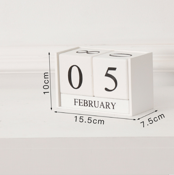Kreative Tisch Kalender Wohnzimmerdekoration bylotrend