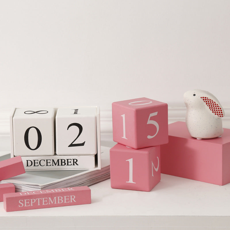 Kreative Tisch Kalender Wohnzimmerdekoration bylotrend