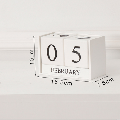 Kreative Tisch Kalender Wohnzimmerdekoration bylotrend