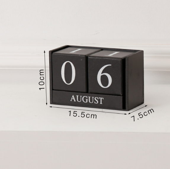 Kreative Tisch Kalender Wohnzimmerdekoration bylotrend