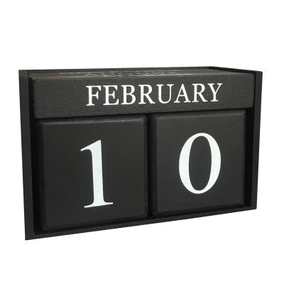 Kreative Tisch Kalender Wohnzimmerdekoration bylotrend