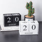 Kreative Tisch Kalender Wohnzimmerdekoration bylotrend