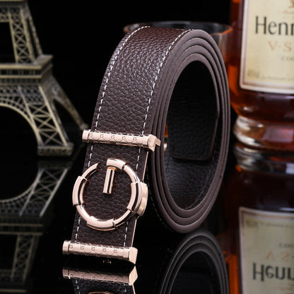 Ladies luxury belts cummerbunds for women G buckle Belt Genuine Leather belt Fashion genuine leather men belts buckle bylotrend