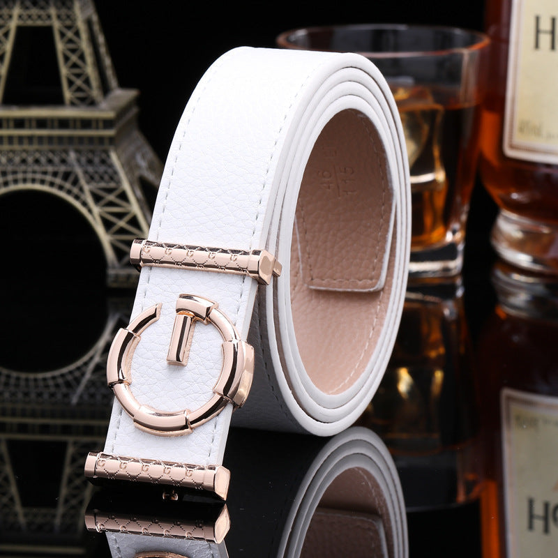 Ladies luxury belts cummerbunds for women G buckle Belt Genuine Leather belt Fashion genuine leather men belts buckle bylotrend