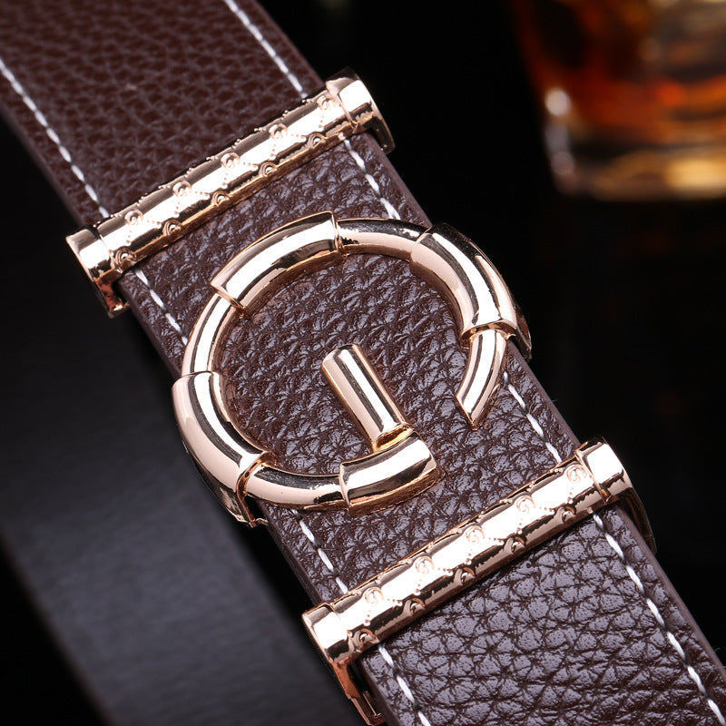 Ladies luxury belts cummerbunds for women G buckle Belt Genuine Leather belt Fashion genuine leather men belts buckle bylotrend