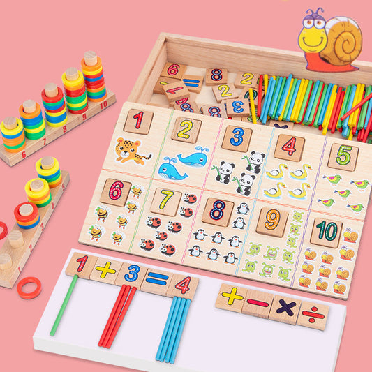 Lernspielzeug für Kinder aus Holz bylotrend